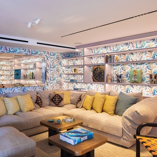 Living Room at WV CTL, Lorient Beach, St. Barthelemy