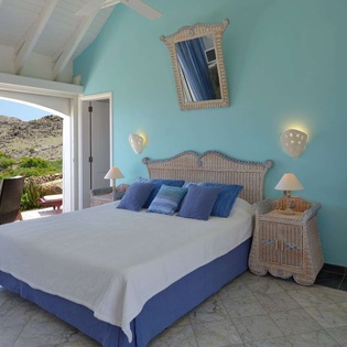Bedroom at WV SUN, Petit Cul de Sac, St. Barthelemy