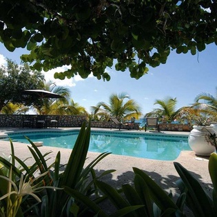 Villa Pool at PIE BAI, Beach Side/Baie Longue, St. Martin