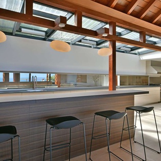 Kitchen at WV VUM, Marigot, St. Barthelemy