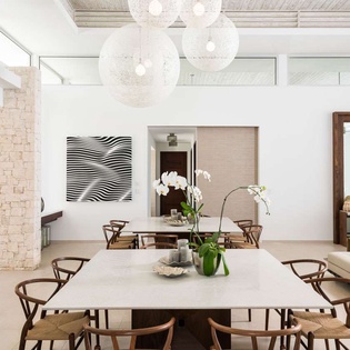 Dining Room at PL SEN, Grace Bay/Leeward, Turks & Caicos