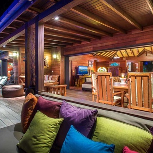 Interior of WV EKA, Camaruche, St. Barthelemy