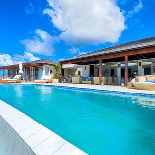 Villa Pool at AXA KAM1, Little Harbour, Anguilla