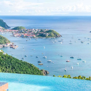 The view from WV MGO, Colombier, St. Barthelemy