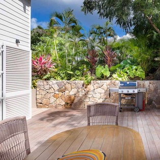 Deck at WV LBC, St. Jean, St. Barthelemy