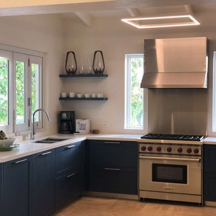 Kitchen at AXA RRO, Blowing Point, Anguilla