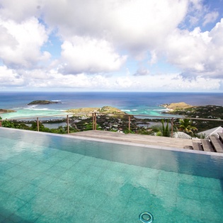 Villa Pool at WV TED, Vitet, St. Barthelemy