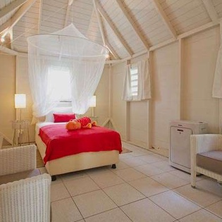 Bedroom at WV CML, Camaruche, St. Barthelemy