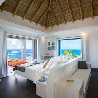 Bedroom at WV CLM, Vitet, St. Barthelemy