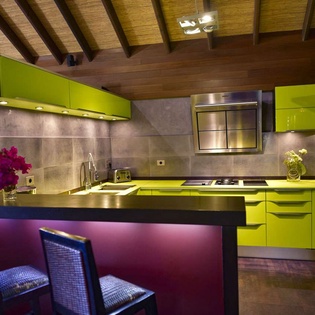Kitchen at WV EKA, Camaruche, St. Barthelemy