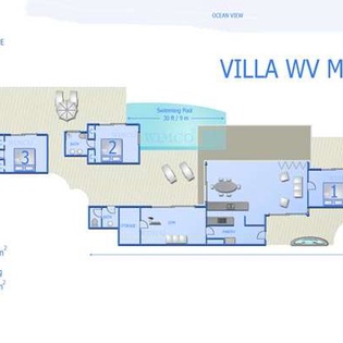 Floorplan of WV MJP, Flamands, St. Barthelemy