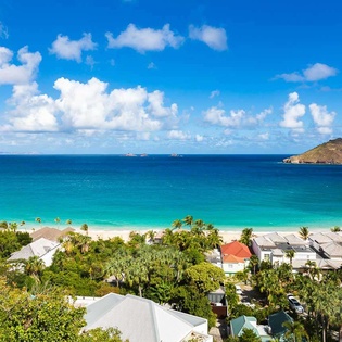 The view from WV ACI, Flamands, St. Barthelemy