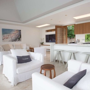 Interior of WV CBA, Grand Cul de Sac, St. Barthelemy