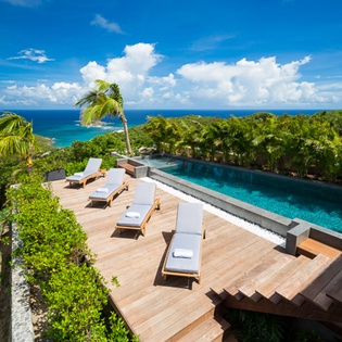 Deck at WV CLM, Vitet, St. Barthelemy