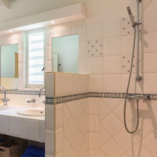 Bathroom at WV LUZ, Camaruche, St. Barthelemy