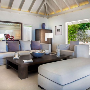 Living Room at WV ABB, Vitet, St. Barthelemy