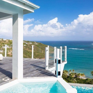 The view from WV MLA, Marigot, St. Barthelemy