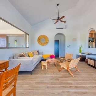 Living Room at SXM CAP, Beach Side/Baie Rouge, St. Martin