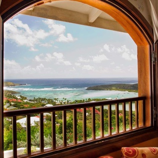 The view from WV KDY, Marigot, St. Barthelemy