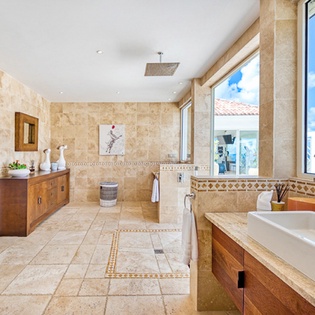 Bathroom at SXM LVB, Beach Side/Baie Rouge, St. Martin