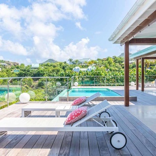 Veranda at WV ISI, St. Jean, St. Barthelemy