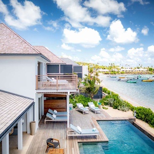 The view from WV AQA, Grand Cul de Sac, St. Barthelemy