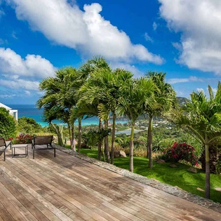 The view from WV PAJ, Lurin, St. Barthelemy