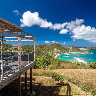 The view from WV YEB, Pointe Milou, St. Barthelemy