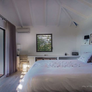 Bedroom at WV IEW, St. Jean, St. Barthelemy