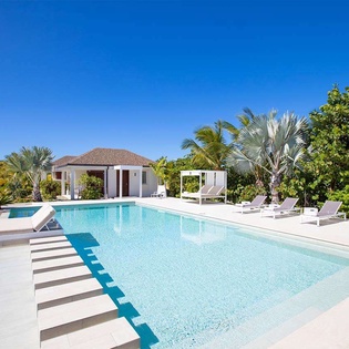 Villa Pool at PIE TNS, Beach Side/Baie Longue, St. Martin