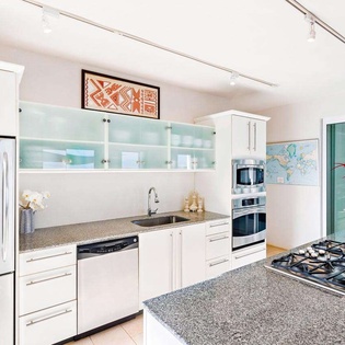 Kitchen at RIC LIM, Little Harbour, Anguilla