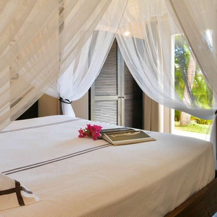Bedroom at WV KRL, St. Jean, St. Barthelemy
