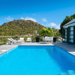 Villa Pool at WV LUM, Flamands, St. Barthelemy