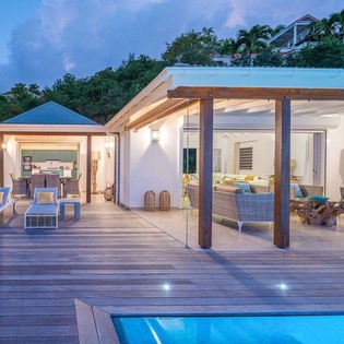 Veranda at WV ISI, St. Jean, St. Barthelemy