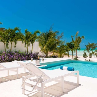 Villa Pool at TC SAR, Ocean Pt/Taylors, Turks & Caicos