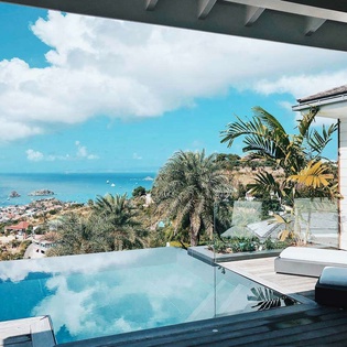 The view from WV JSA, Lurin, St. Barthelemy