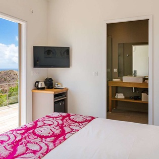 Bedroom at WV ZUL, Vitet, St. Barthelemy