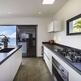 Kitchen at WV GDV, Vitet, St. Barthelemy