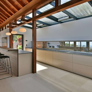 Kitchen at WV VUM, Marigot, St. Barthelemy