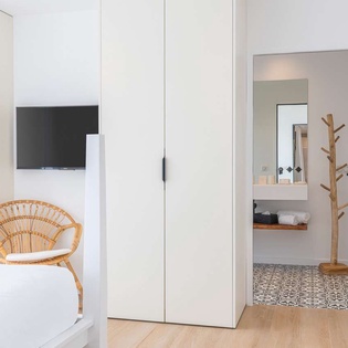 Bedroom at WV CUT, Toiny, St. Barthelemy