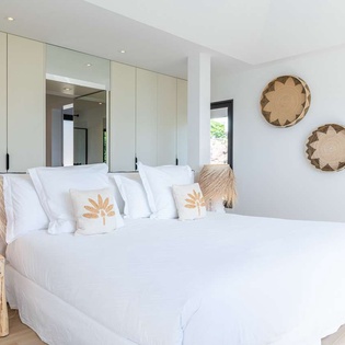 Bedroom at WV CUT, Toiny, St. Barthelemy
