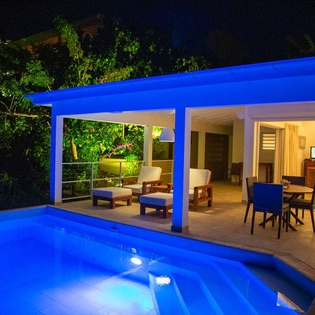 Villa Pool at WV TOR, Lorient, St. Barthelemy
