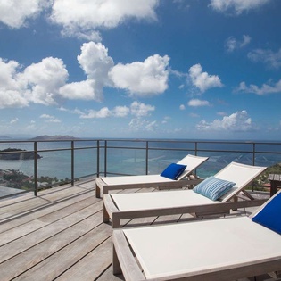 The view from WV GEA, Petite Saline, St. Barthelemy