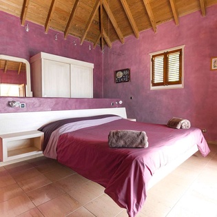 Bedroom at WV KAN, Colombier, St. Barthelemy