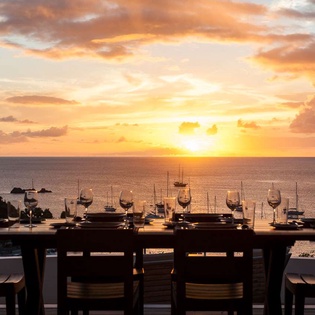 The view from WV LAM, Gustavia, St. Barthelemy