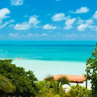 The view from IE MIR, Sapodilla Bay, Turks & Caicos