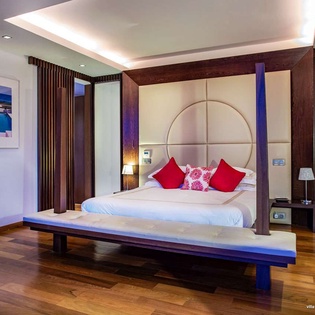 Bedroom at WV GEM, Gouverneur, St. Barthelemy