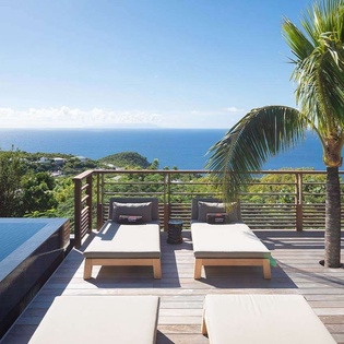 Deck at WV GYP, Gouverneur, St. Barthelemy
