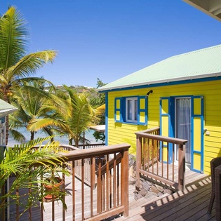 Exterior of WV BEA, Marigot Beach, St. Barthelemy