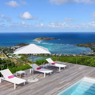 Patio at WV ABB, Vitet, St. Barthelemy